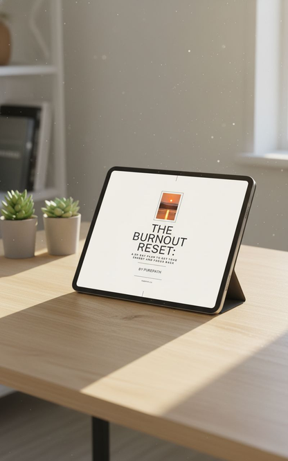 The Burnout Reset: A 30-Day Plan To Get Your Energy and Focus Back