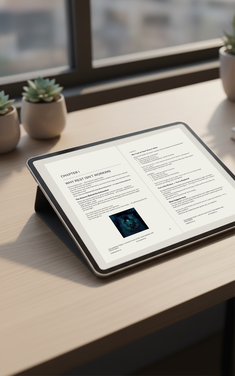 The Burnout Reset: A 30-Day Plan To Get Your Energy and Focus Back